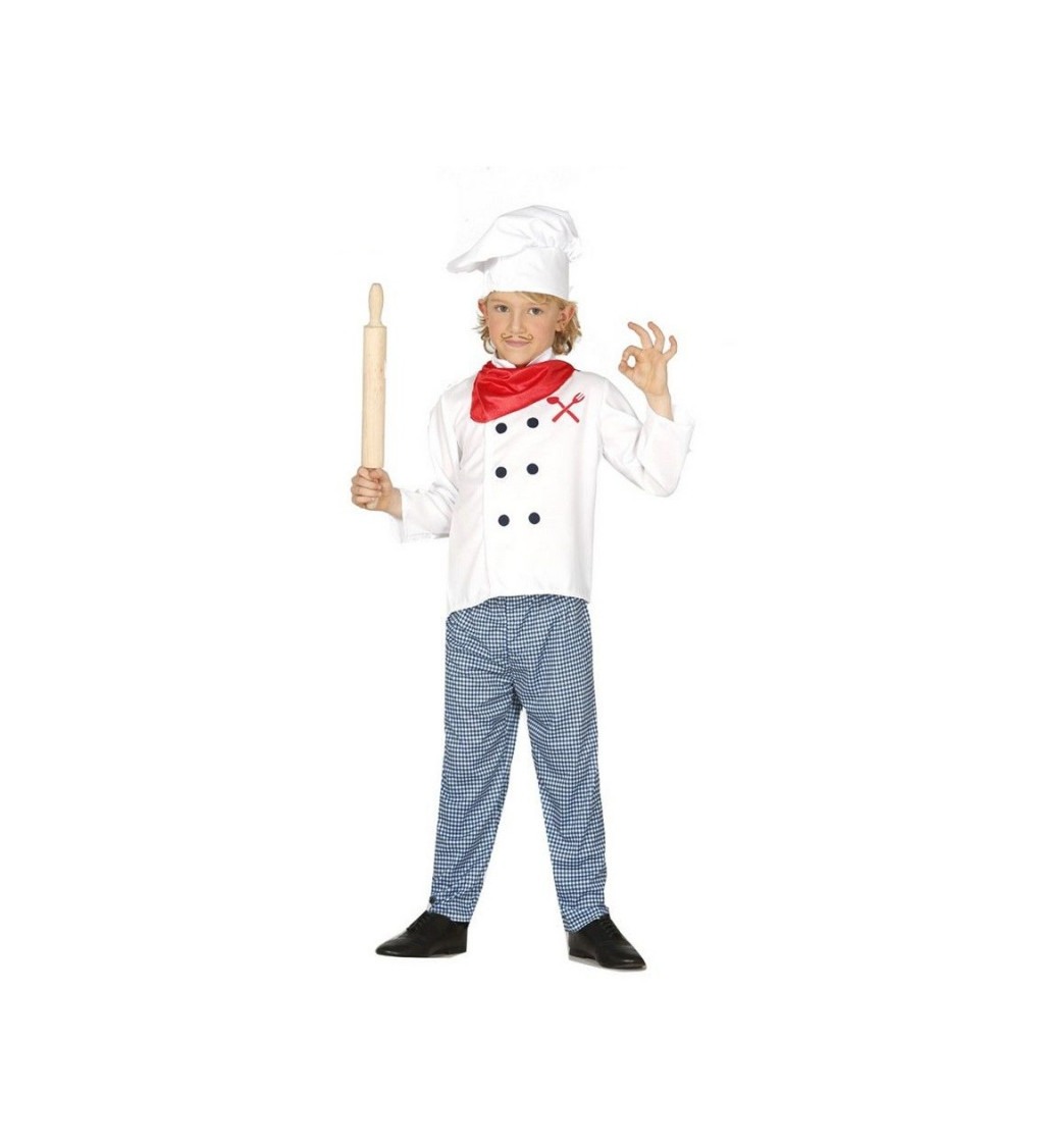 Dětský chlapecký kostým - Kuchař ll
