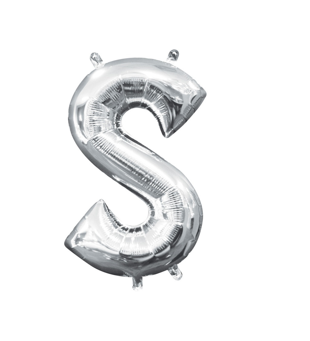 Stříbrný balónek- mini S
