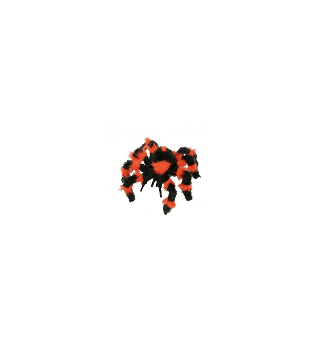 Mega pavouk barevný - strašidelná dekorace