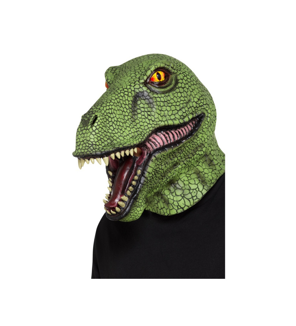 Latexová maska - Dinosaur