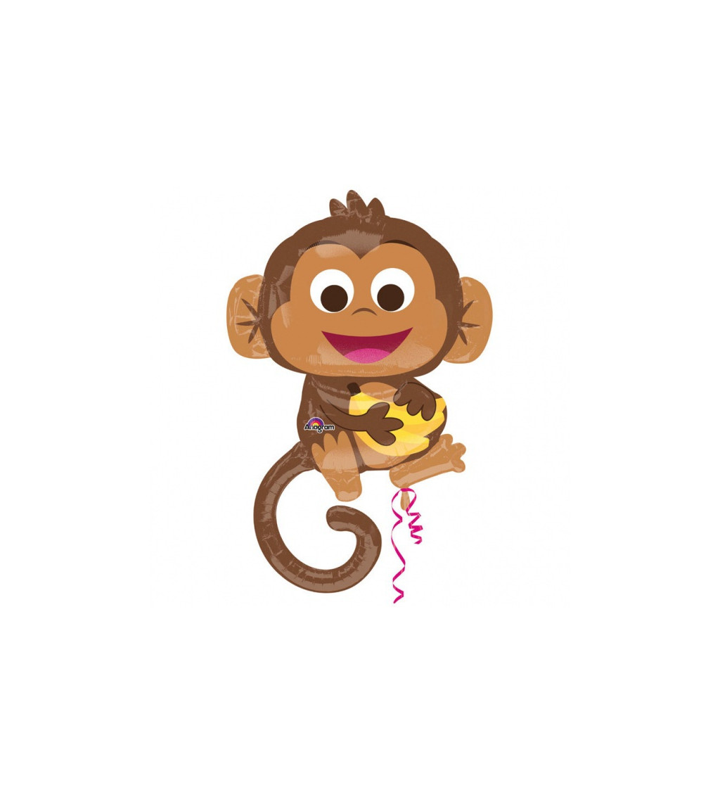 Balónek - Veselá opička