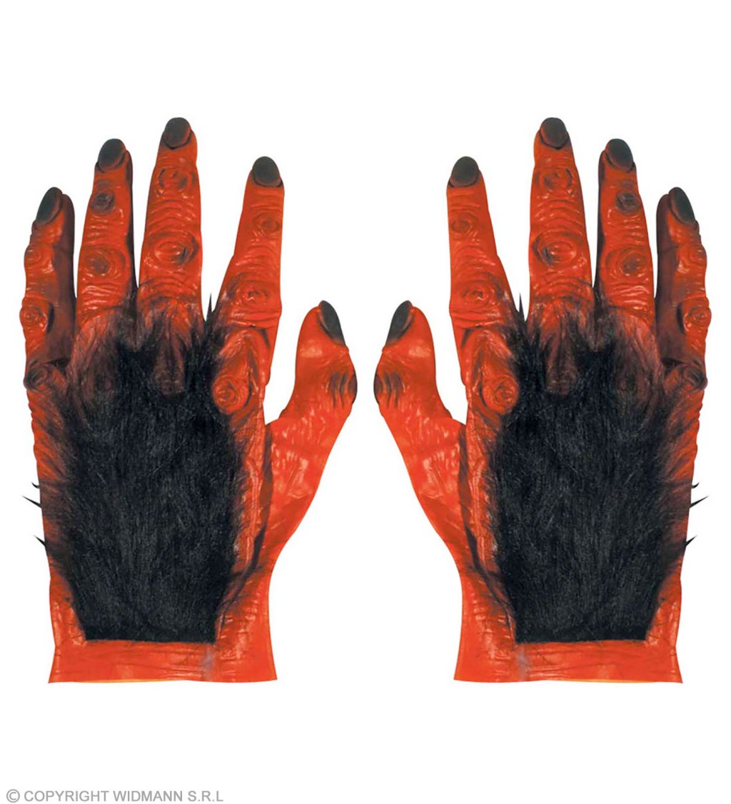 Ďábelské chlupaté rukavice