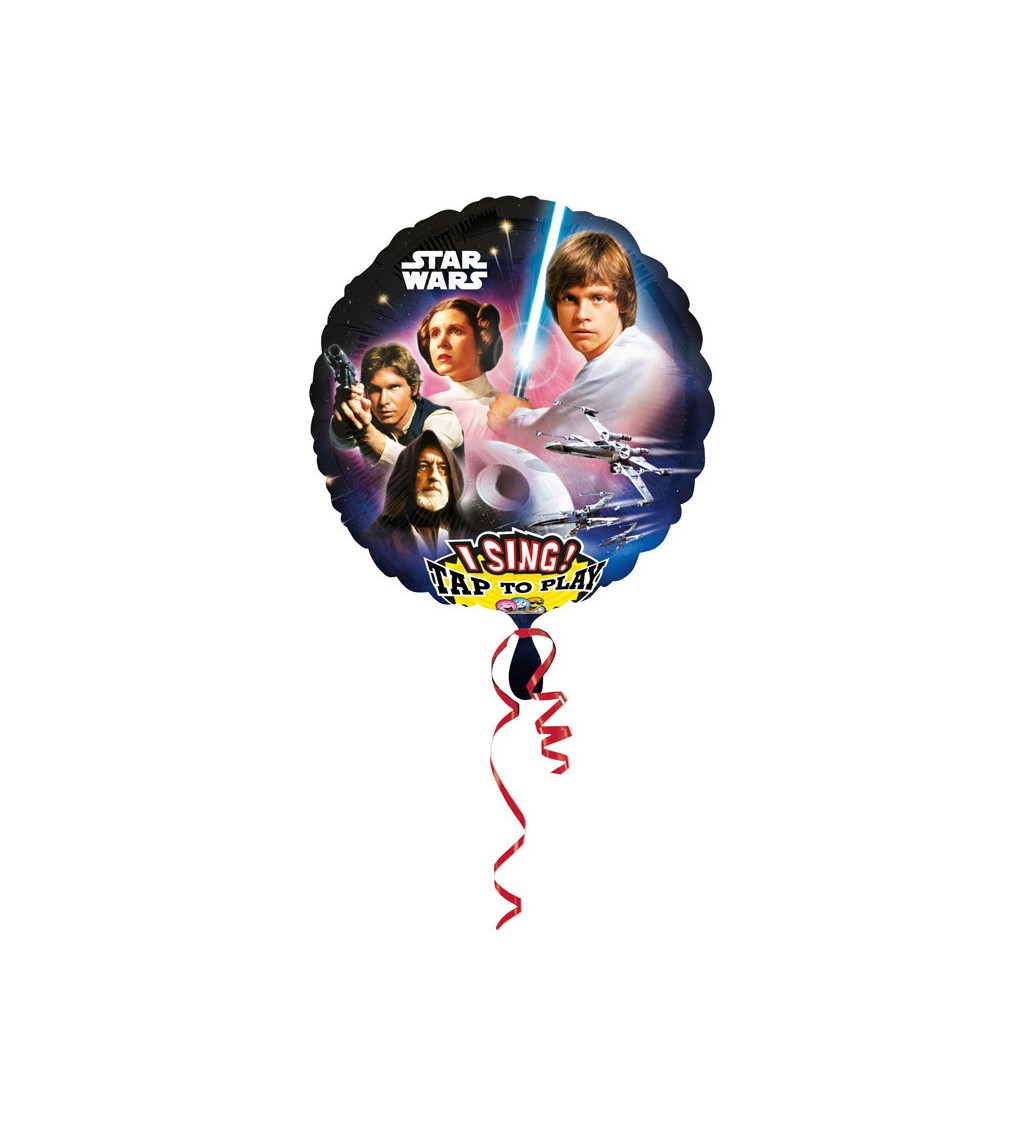 Fóliový balonek - Star Wars hrající