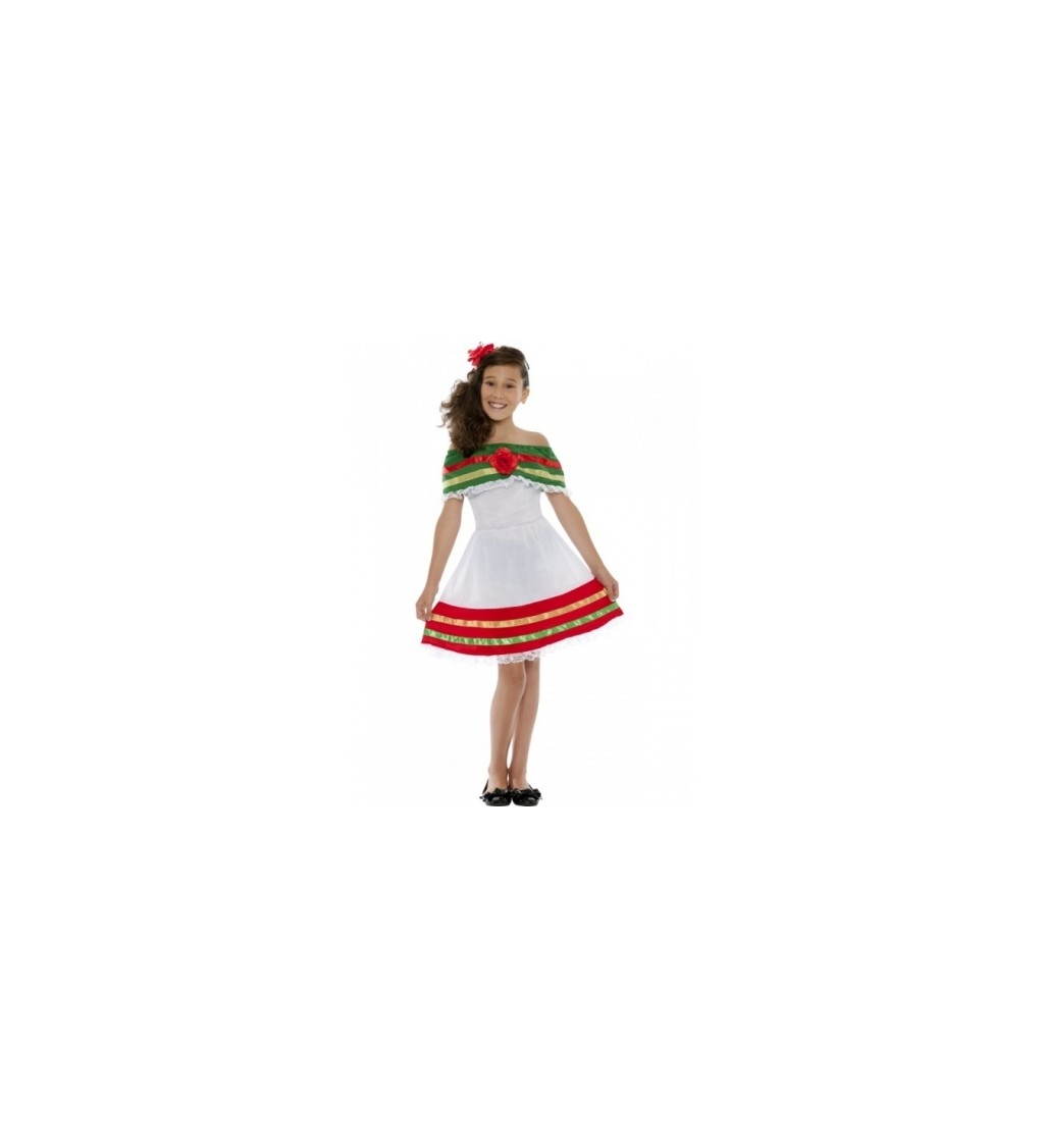 Dětský dívčí kostým - Mexické děvče