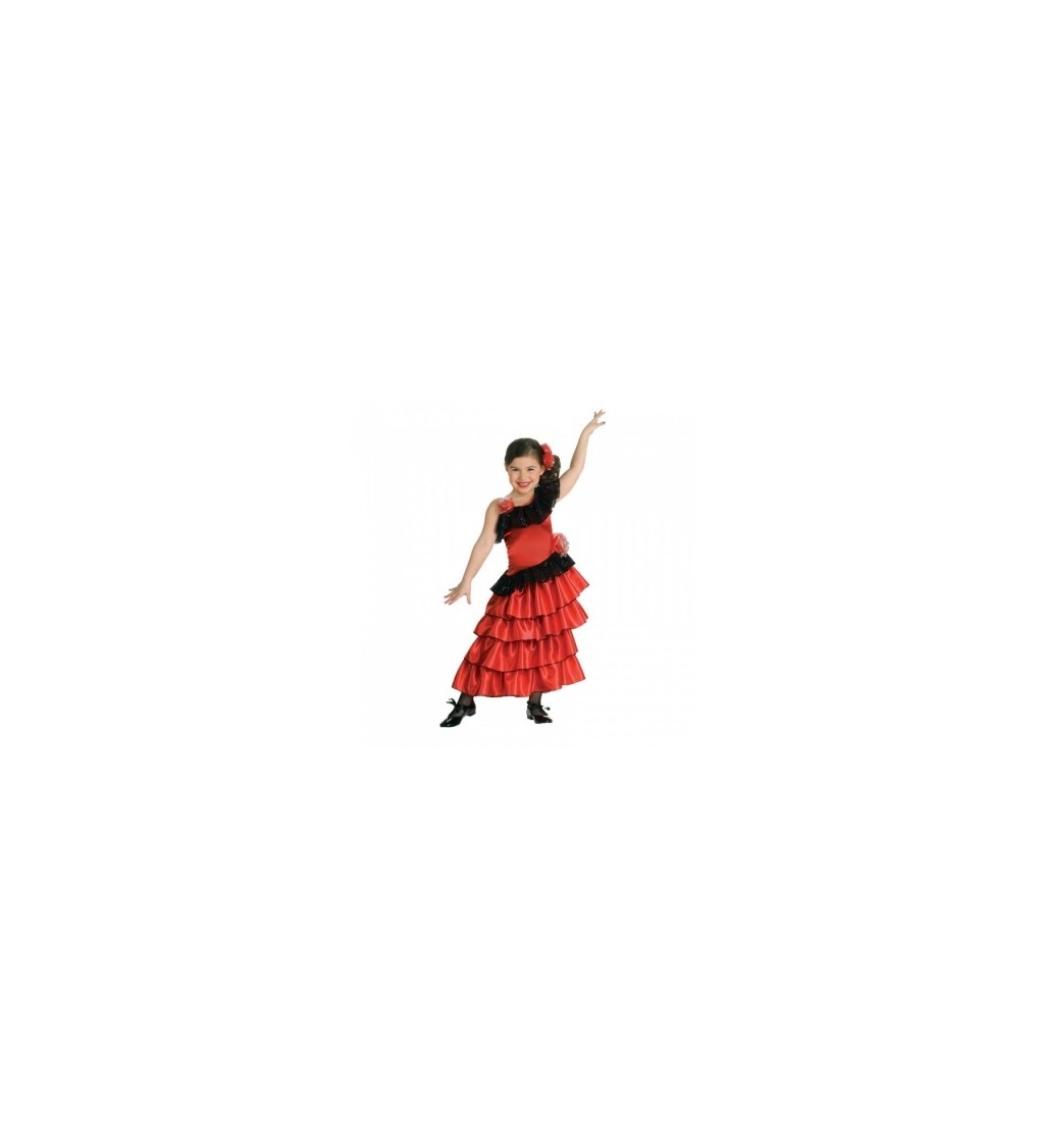 Dětský dívčí kostým - Španělská tanečnice