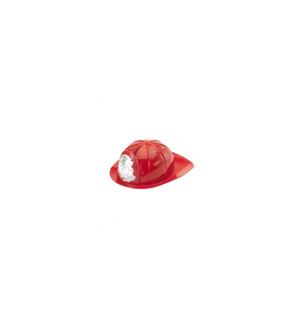 Hasičská helma dětská - barva červená