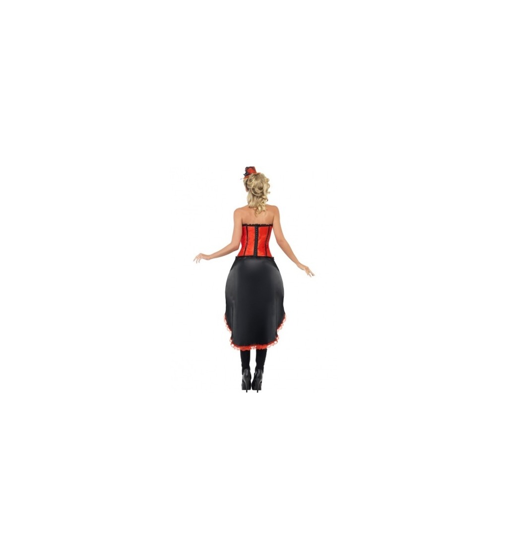 Kostým - Sexy barová tanečnice, barva červená