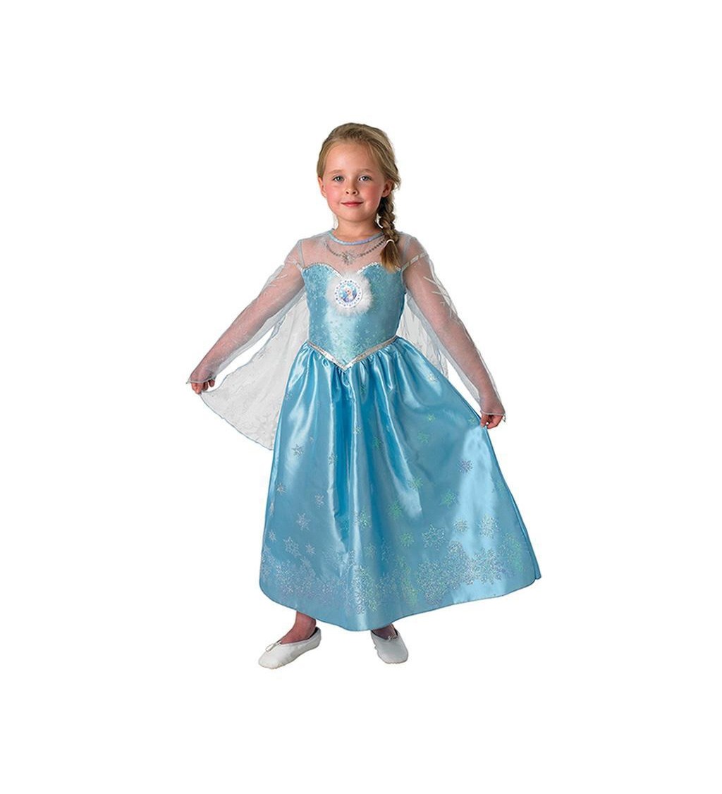 Dívčí kostým Elsa deluxe, Ledové království