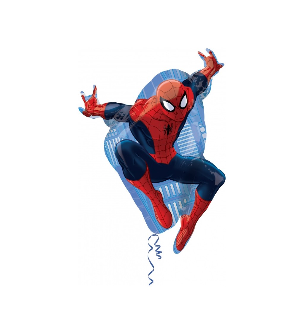 Balónek Spiderman postava