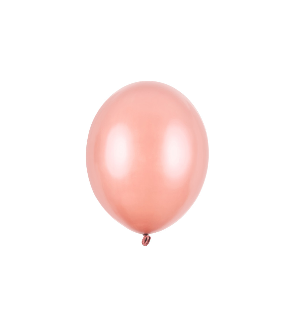 Latexové balóny - metalicky růžové