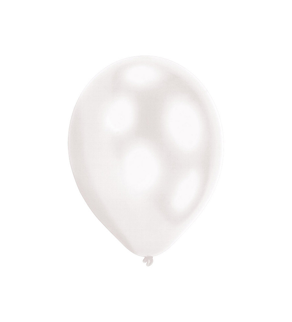 Bílé - svítící balónky