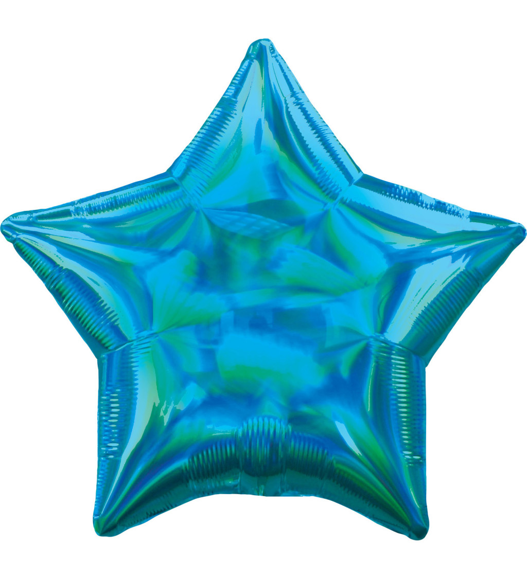 Modrá holografická hvězda