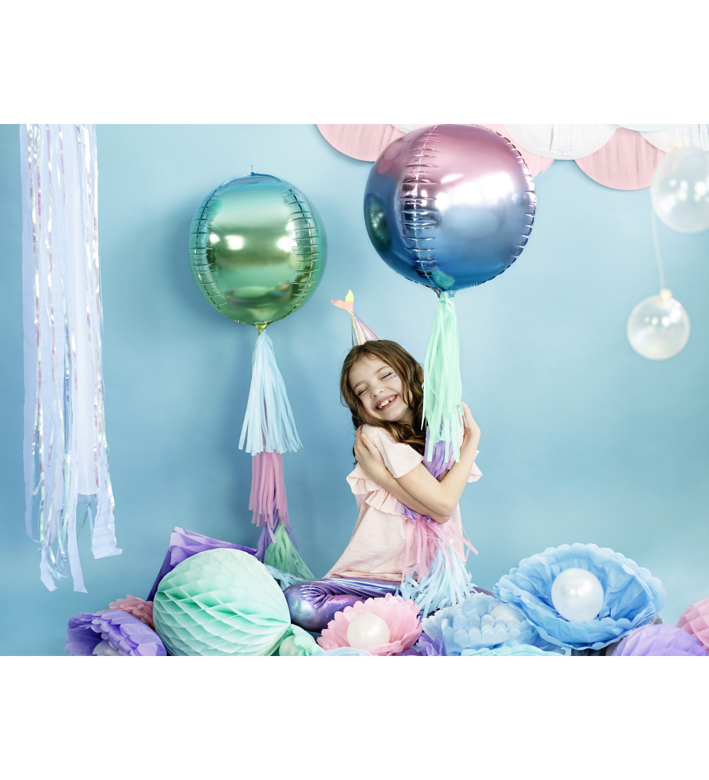Balónek koule - fialovorůžová