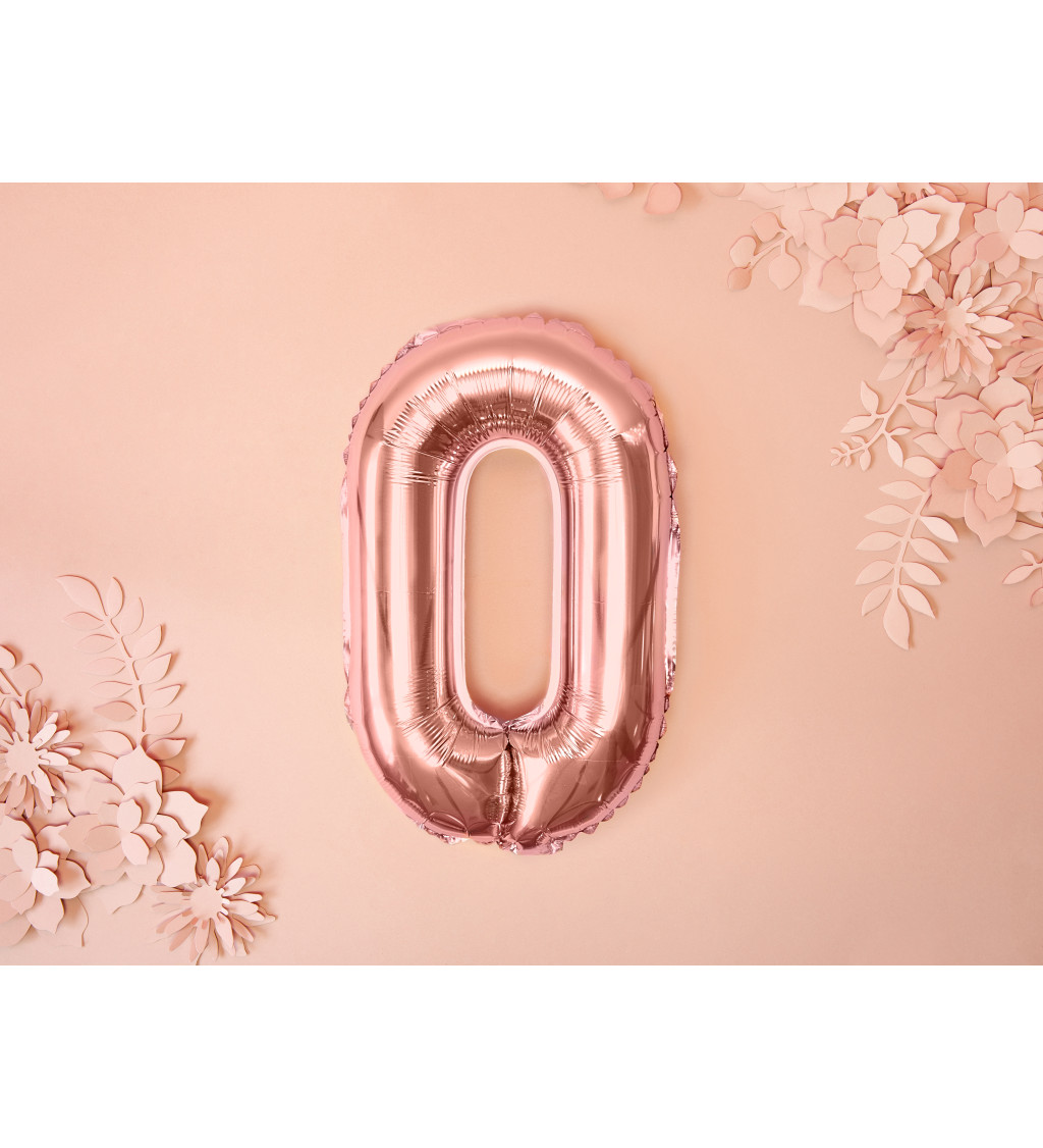 Růžový balónek - O