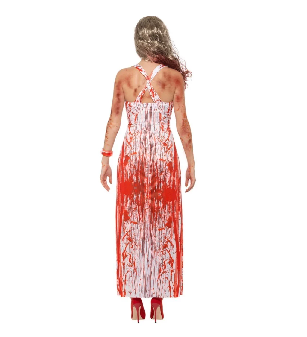 Dámské krvavé šaty - Halloween