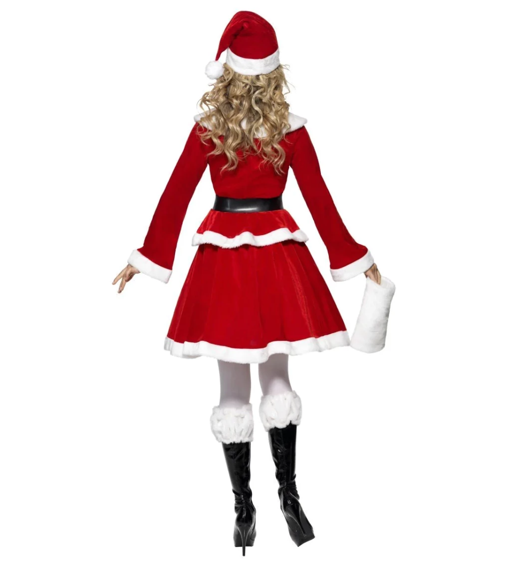 Kostým - Miss Santa, rukávník