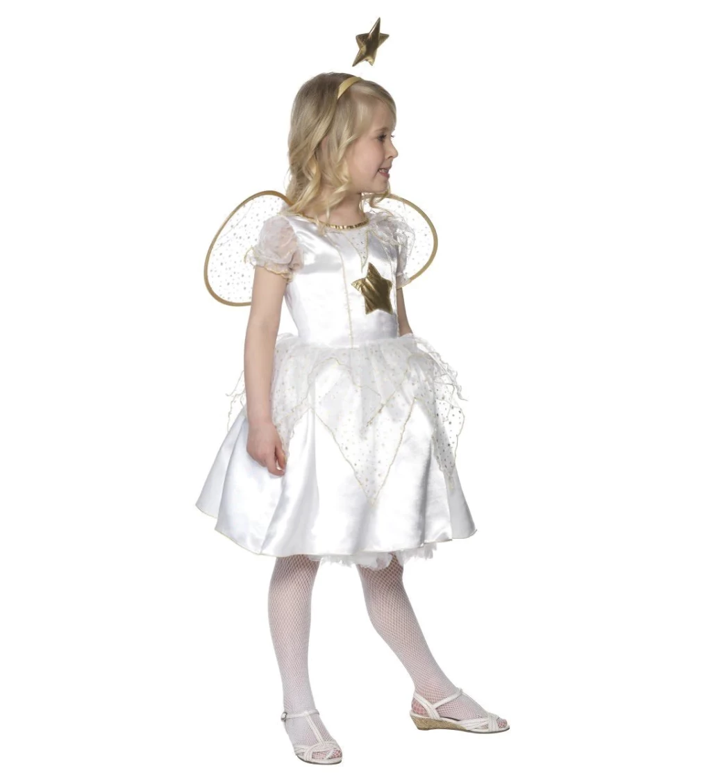 Dětský dívčí kostým - andělíček