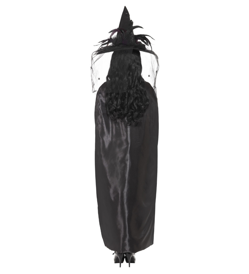 Čarodějnický Plášť deluxe - barva černá