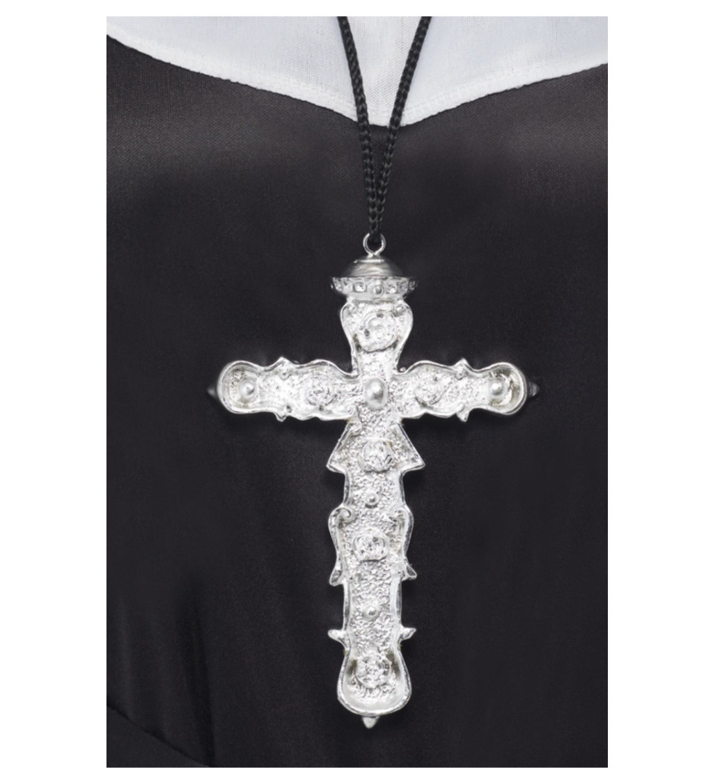 Kříž Kněz - barva stříbrná