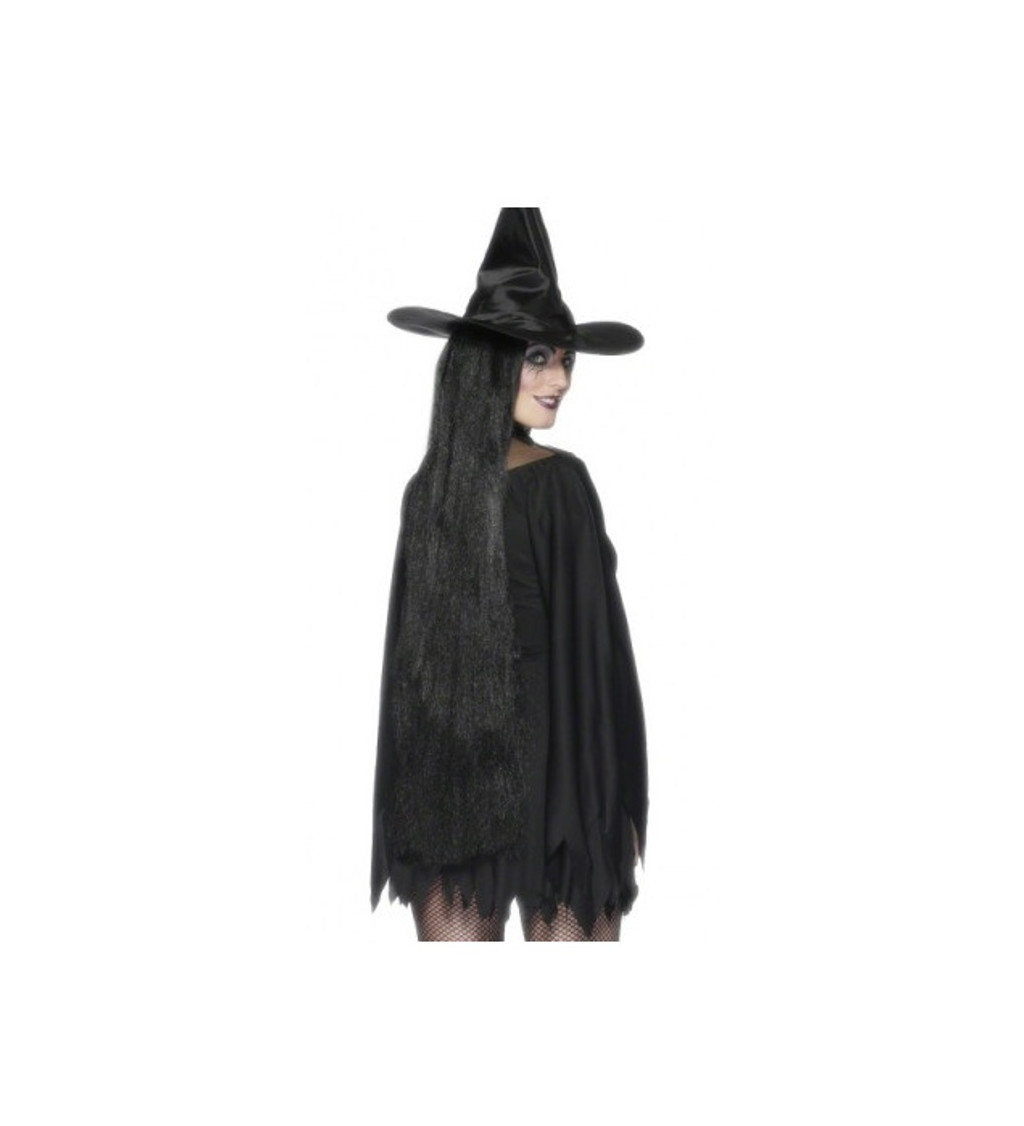 Paruka čarodějnice - extra dlouhá