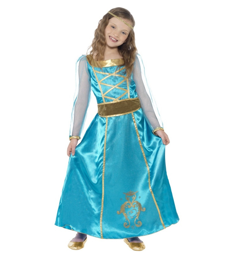 Dětský kostým  - Středověká princezna