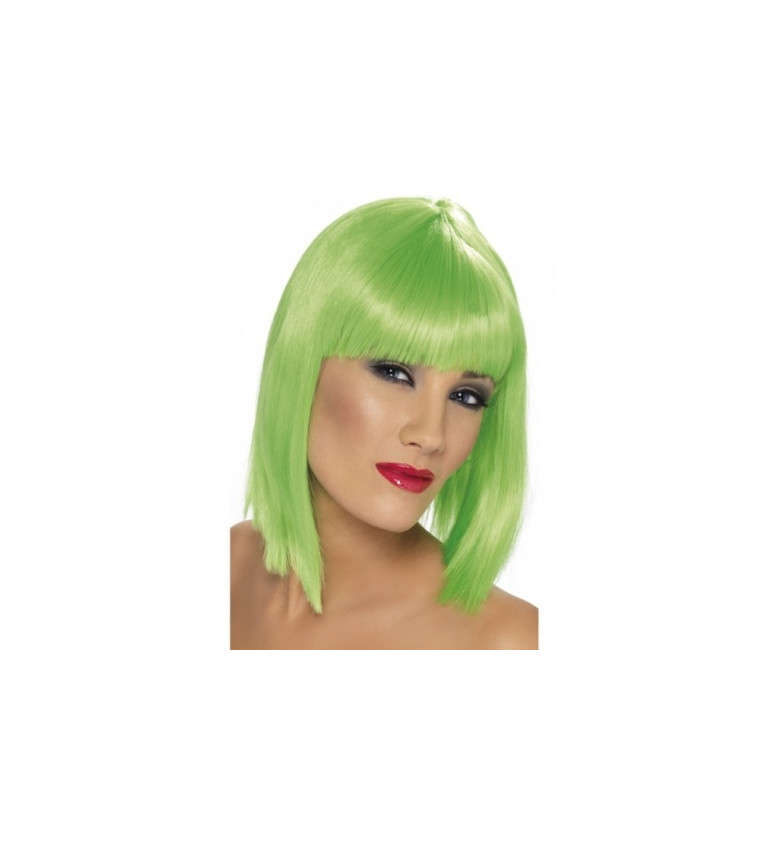 Paruka Glam - barva zelená