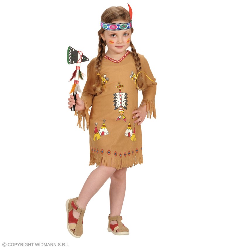 Dětský kostým- Indiánka