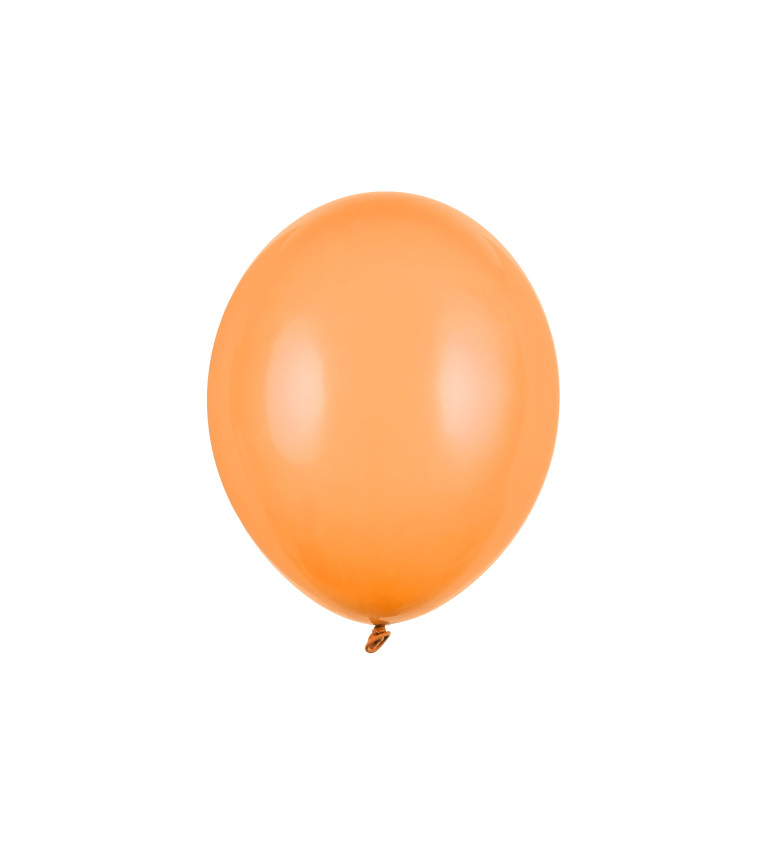 Balónky oranžové - 10ks