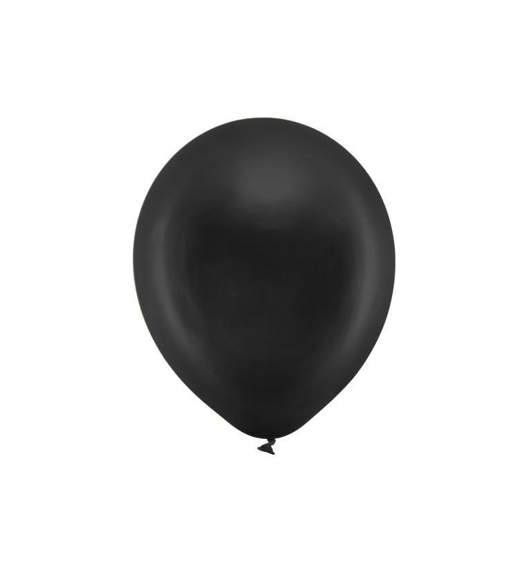 Balónky černé 100 ks