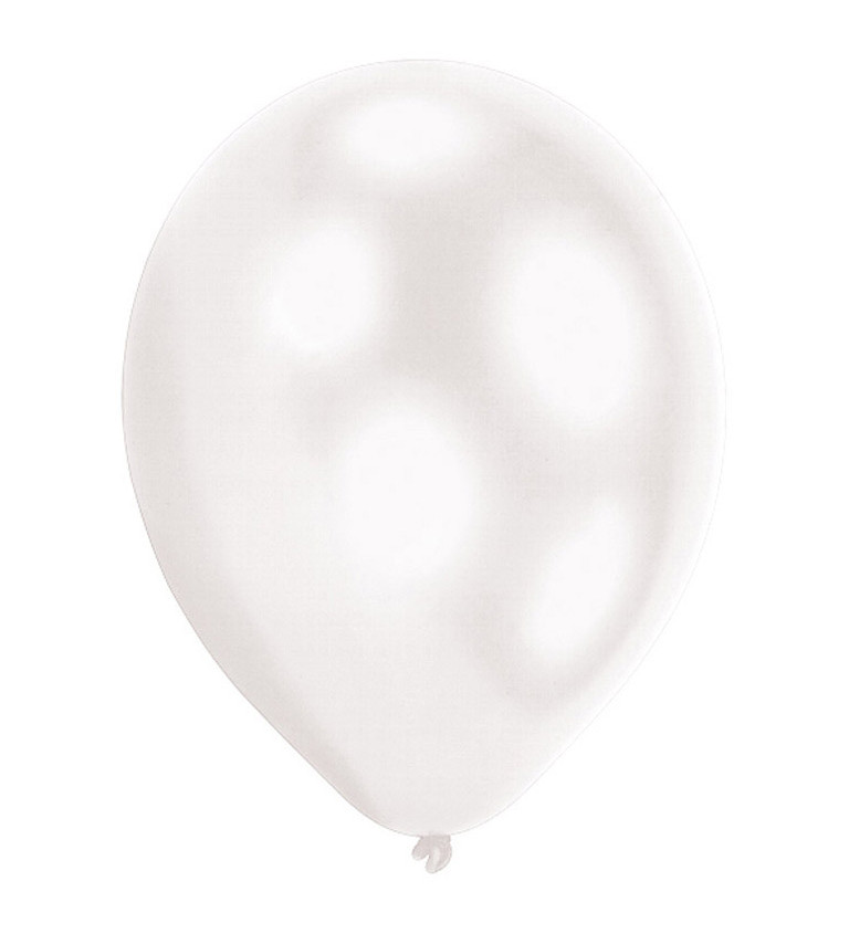 Bílé - svítící balónky