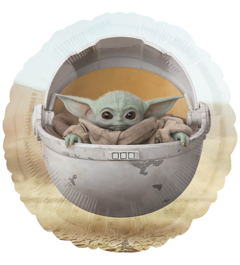 Balónek - Baby Yoda
