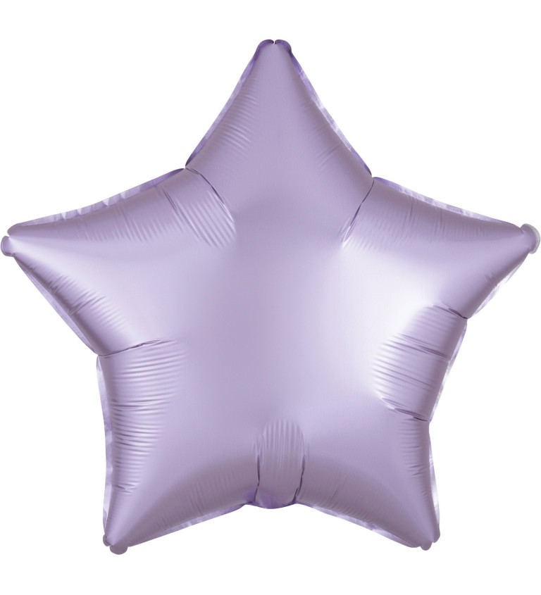 Balónek - fialová hvězda