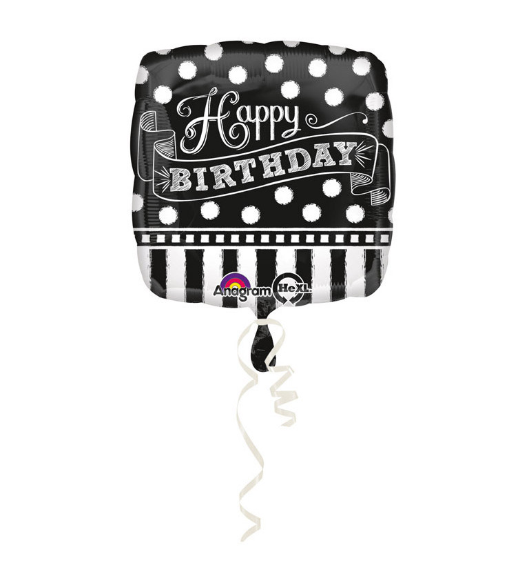Happy Birthday - balónek