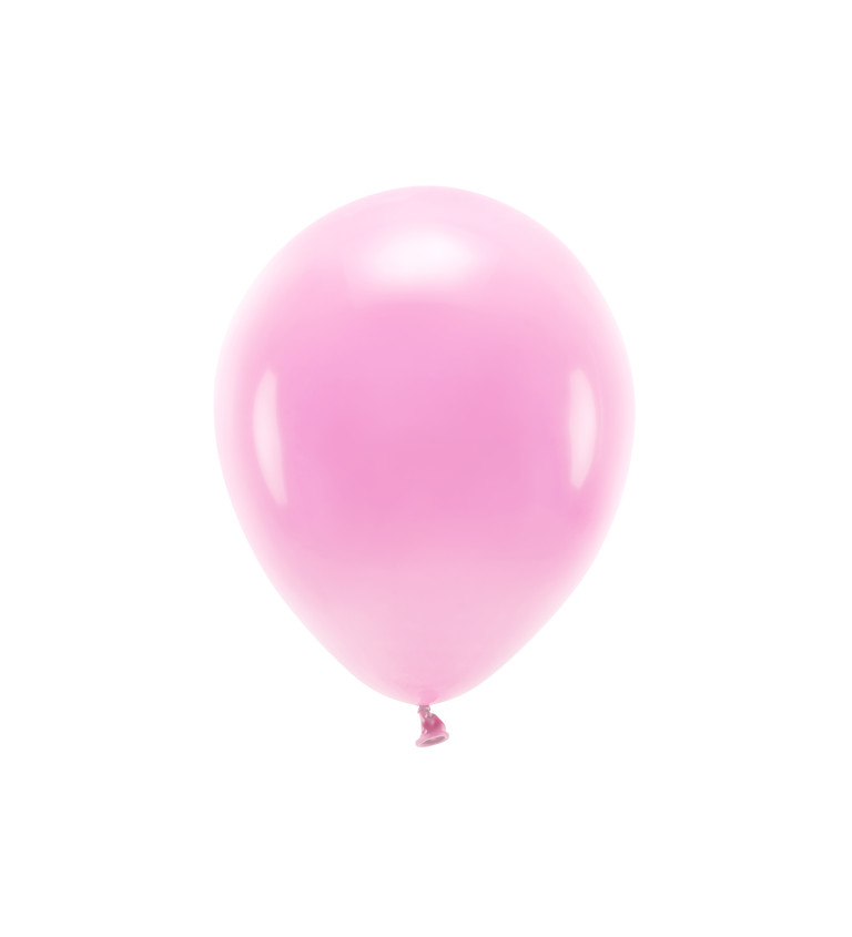 ECO balónky- pastelově růžová