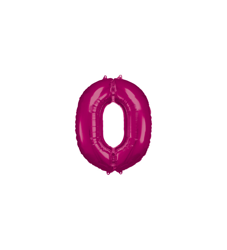 Růžový balónek 0