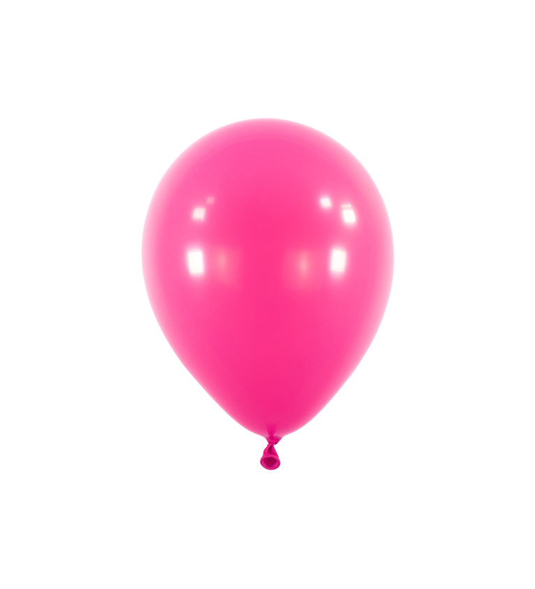Růžové latexové balónky