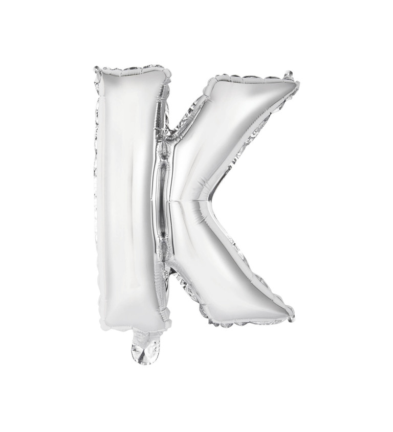 Stříbrný balónek K