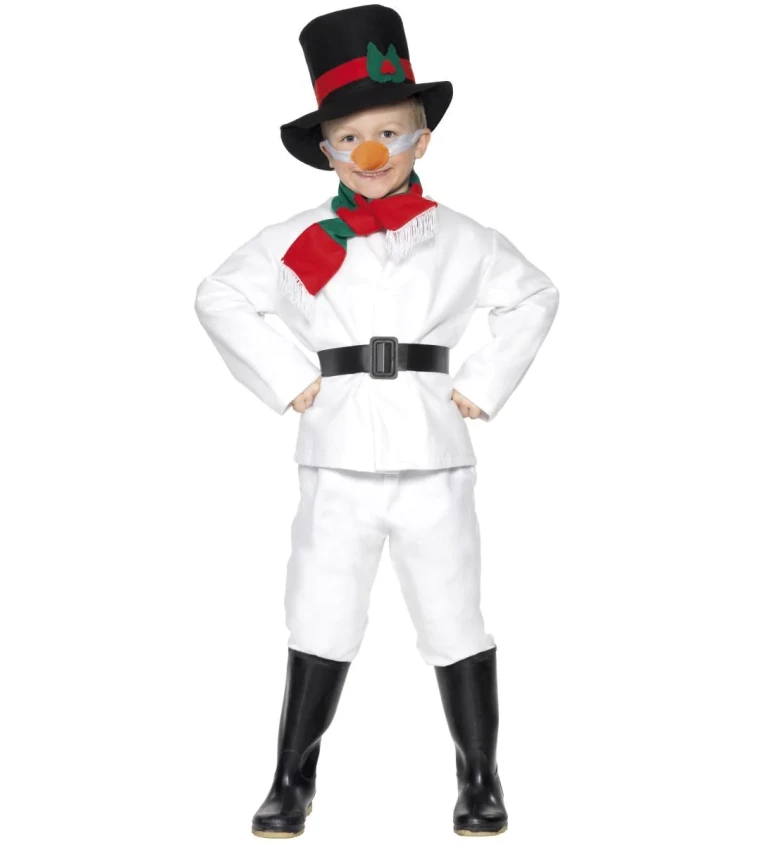 Dětský chlapecký kostým - Sněhuláček