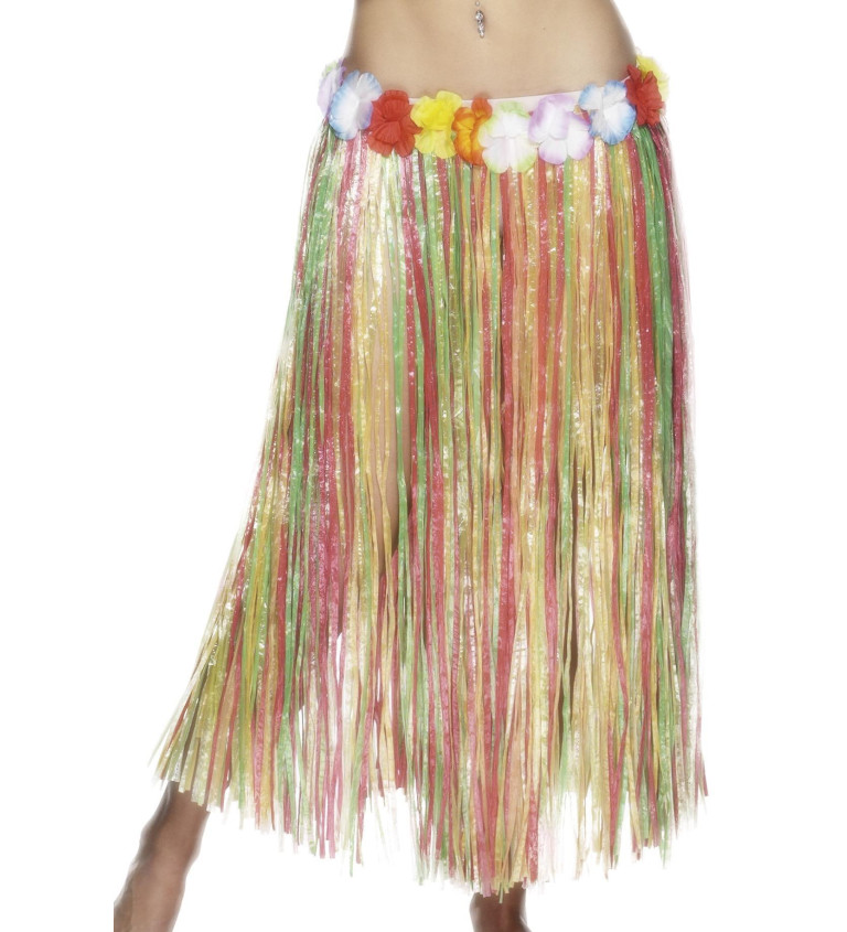 Havajská sukně - barevná