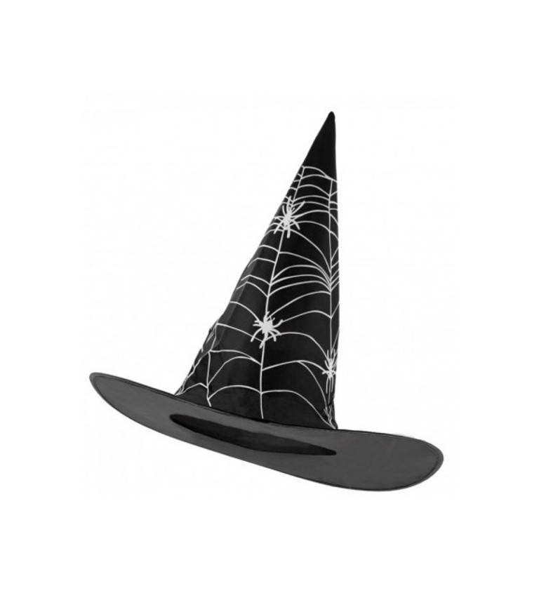 Špičatý čarodejnický klobouk se sítí