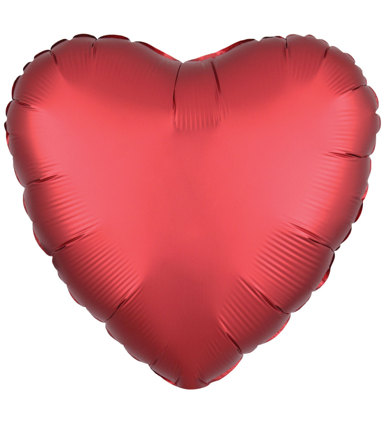 Foliový balonek - červené srdce