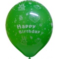 Balónek - nápis Happy Birthda
