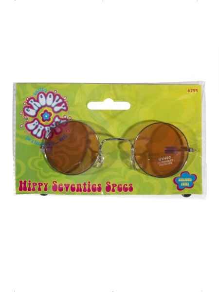 Brýle - Hippie - kulaté
