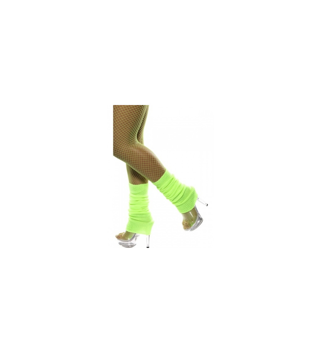 Návleky na nohy - barva zelená