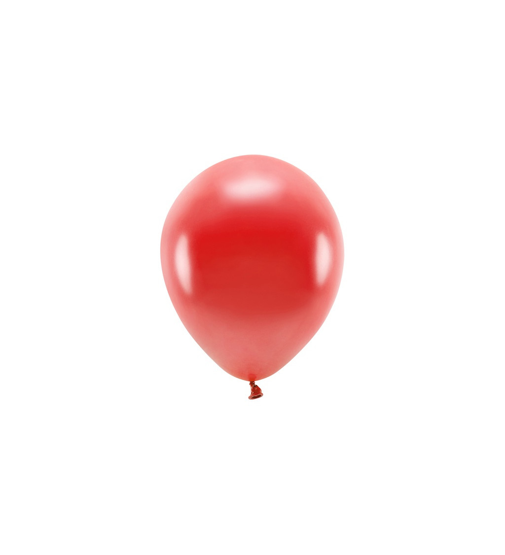 Eko balónky pastelové červené