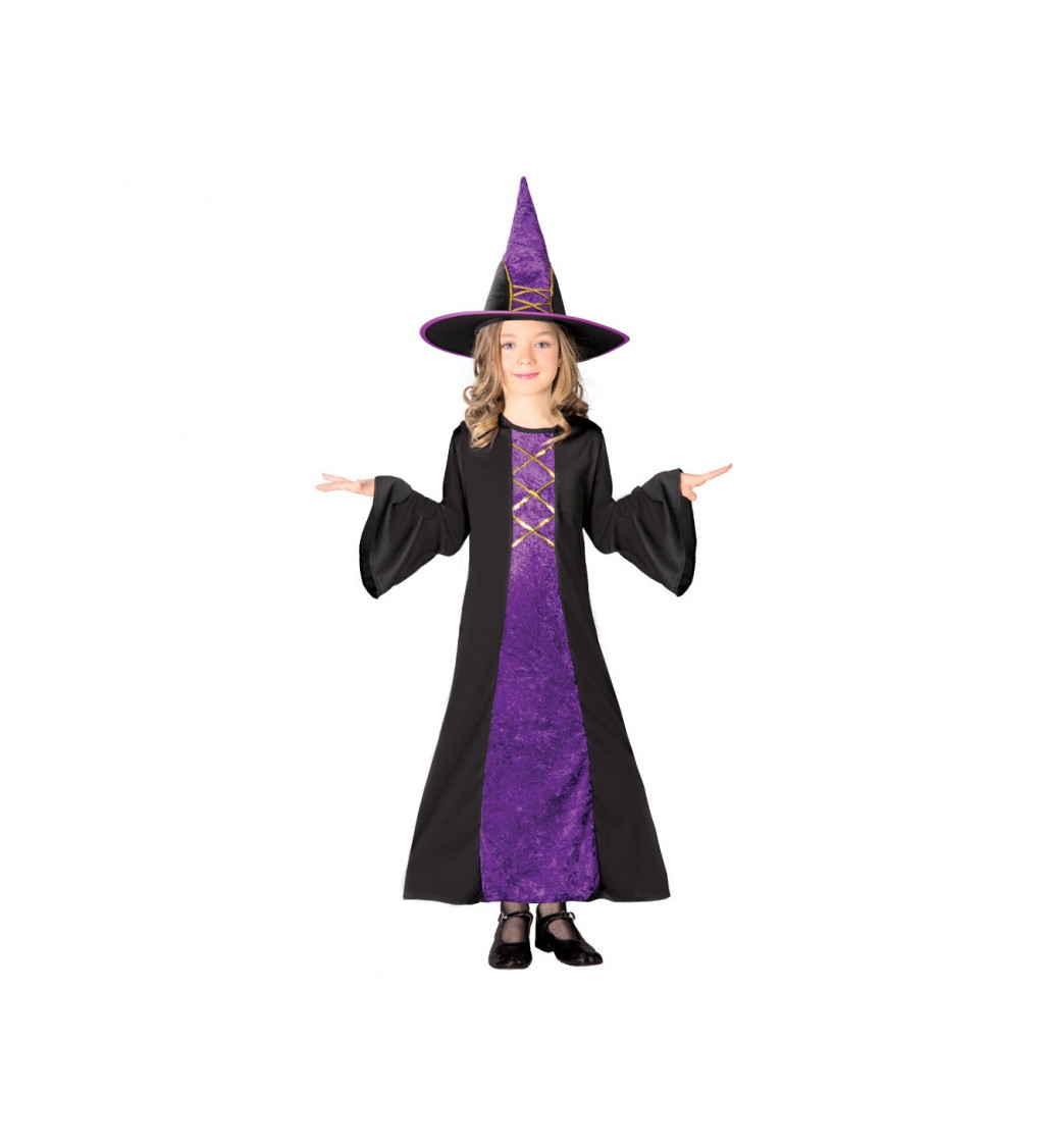 Dětský kostým - Mladá čarodějka