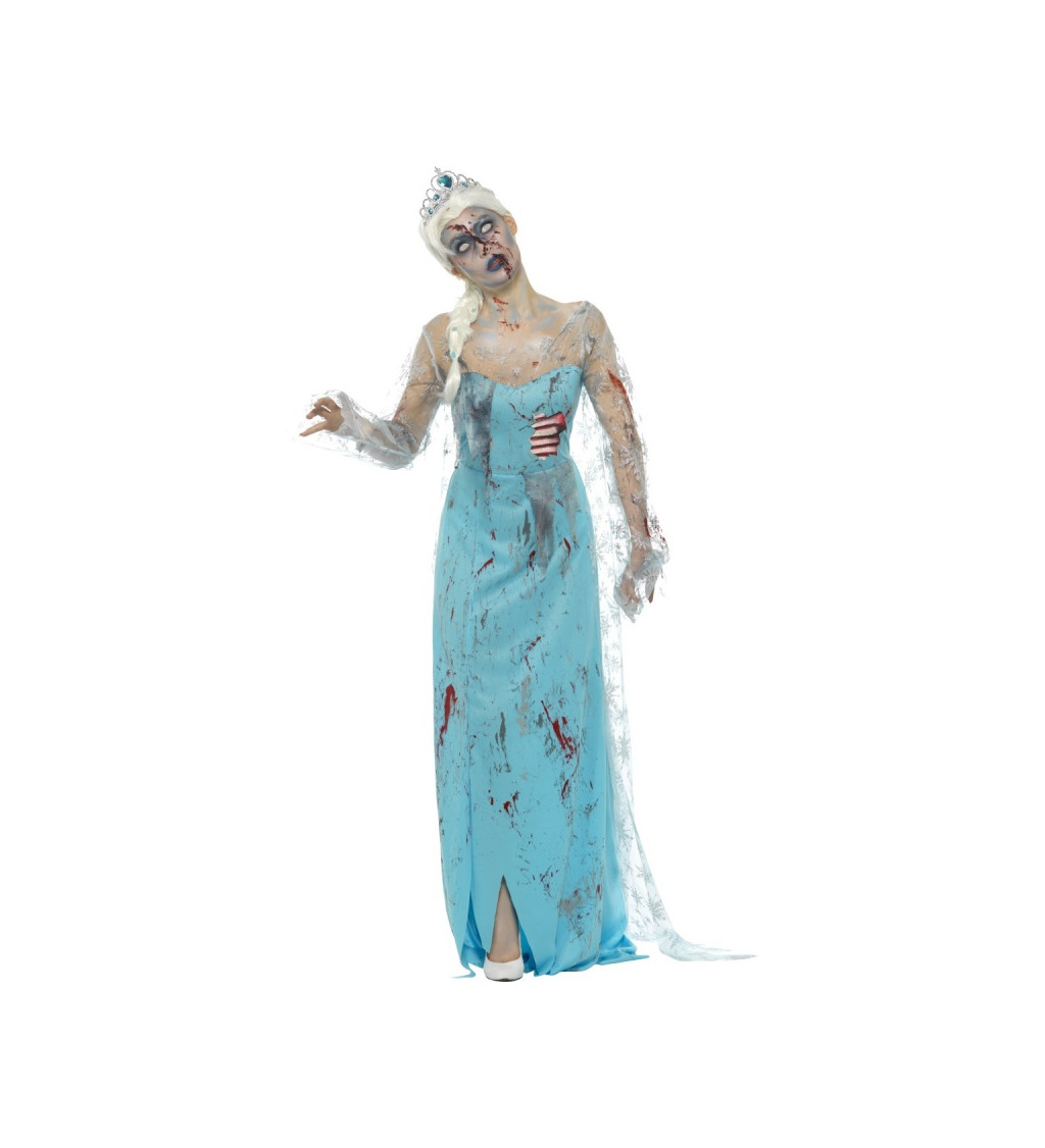 Kostým - Zombie Elsa