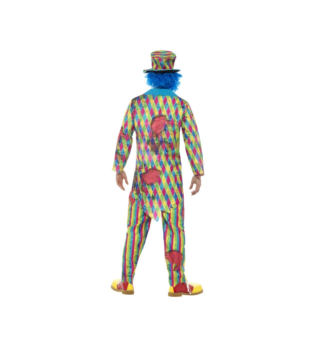Barevný kostým - Psycho klaun