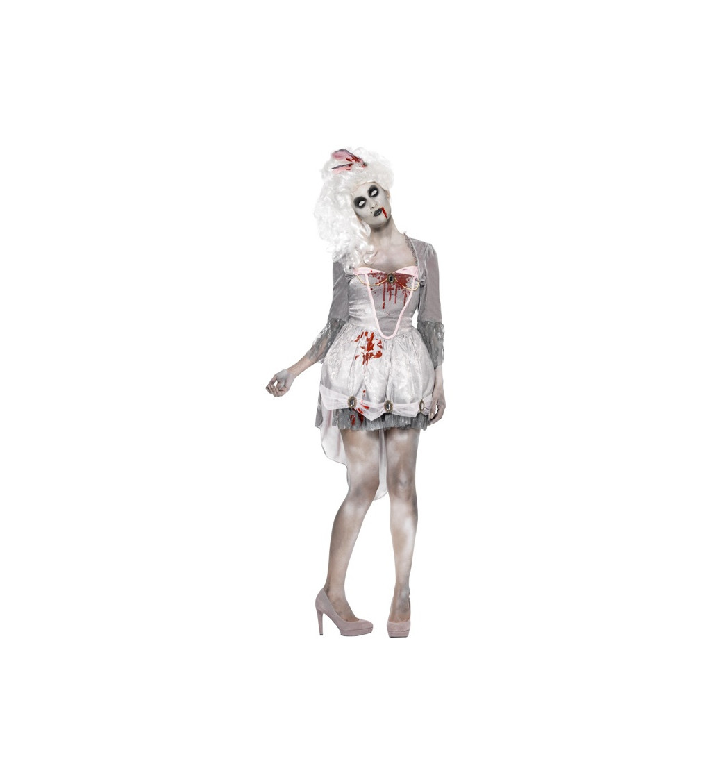 Kostým - Zombie barokní dáma