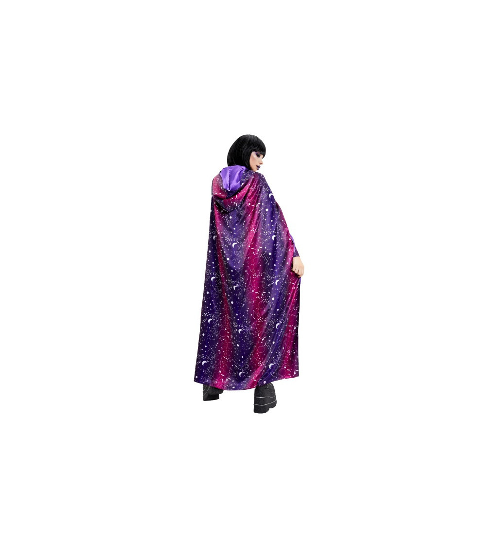 Fialový vesmírný plášť